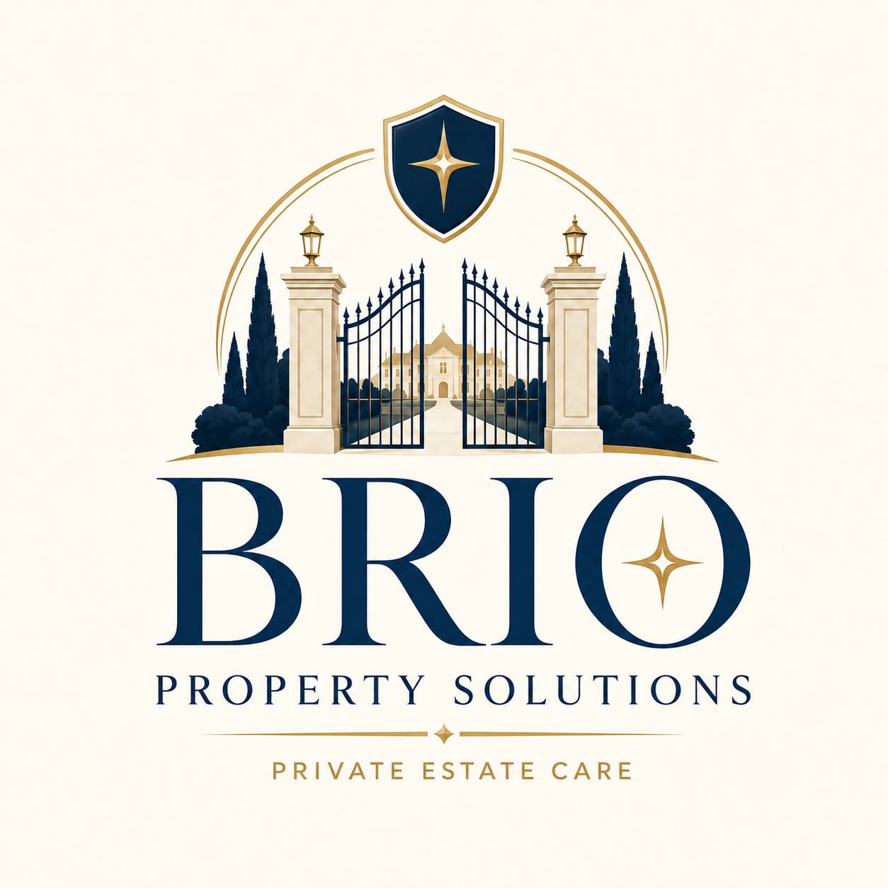 Brio Property Services Private Estate Care seal